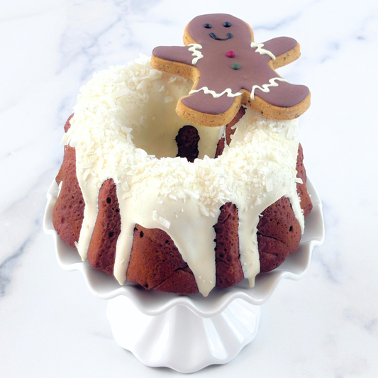 Christmas Dog Cake and Gingerbread Man Dog Treat