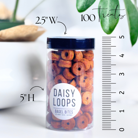 Daisy Loops "Bagel Bites" Gluten-Free Dog Treats