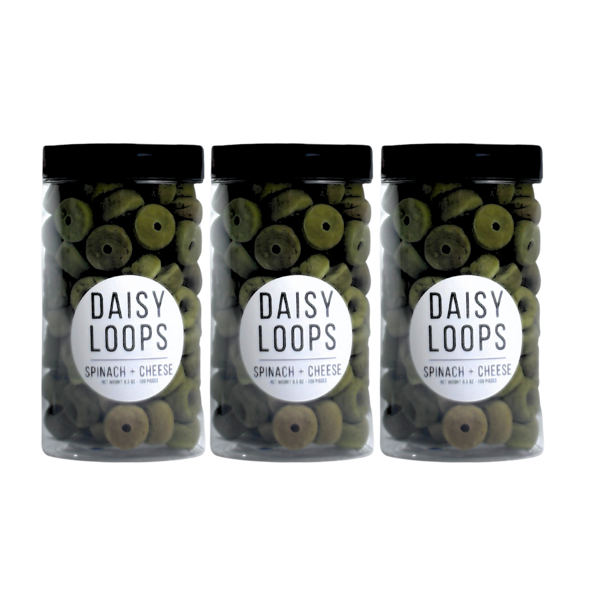 Daisy Loops "Greens + Cheese" Gluten- and Grain Free Dog Treats