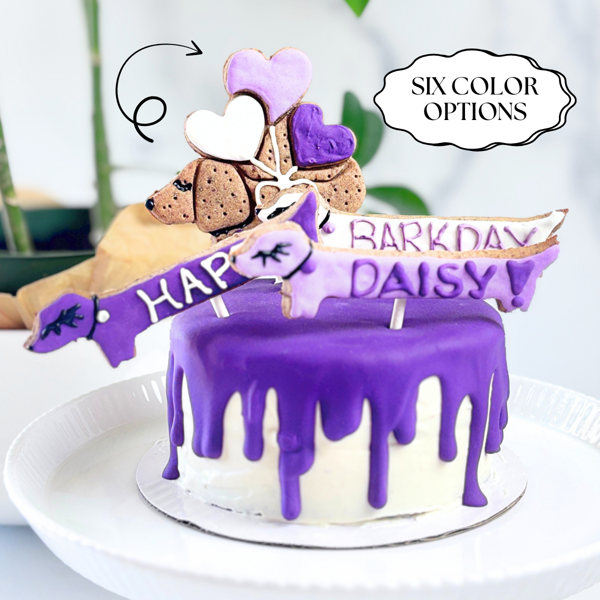 Happy BarkDay Cake | Personalized Dog Birthday Cake