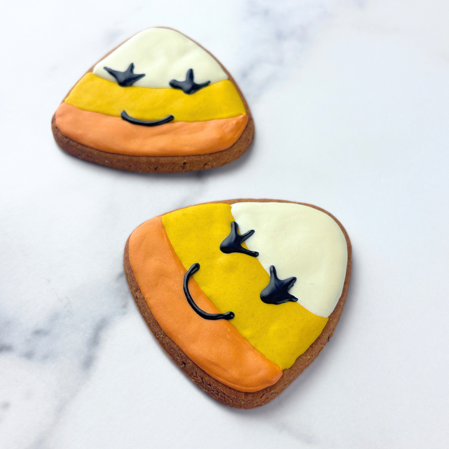 Halloween Candy Corn Dog Treats — Grain & Gluten-Free, Handmade