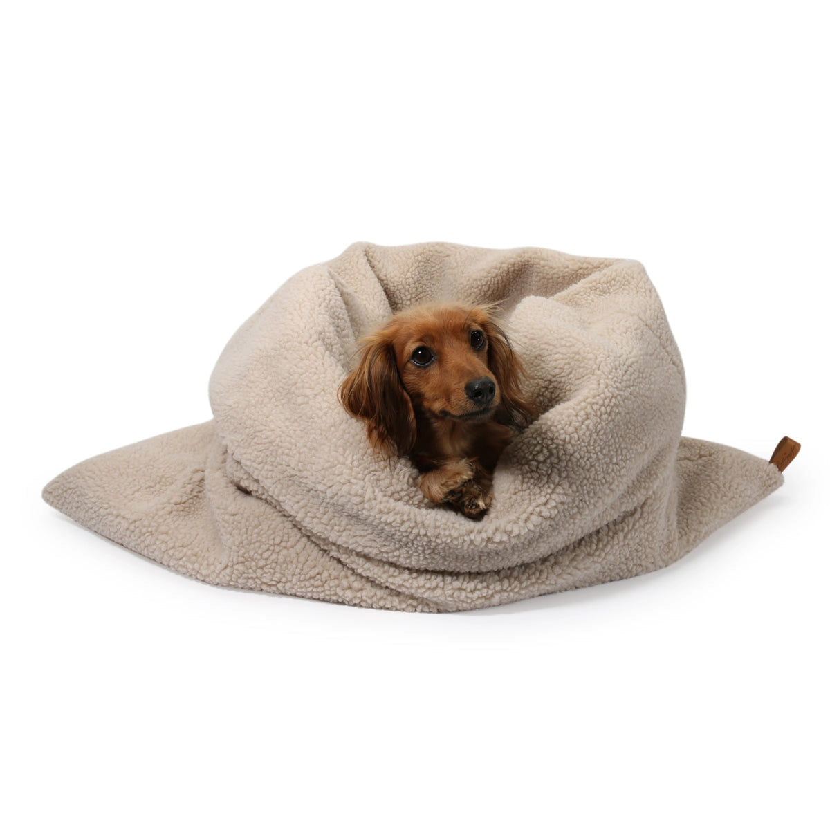 Beige Cuddly Sleeping Bag