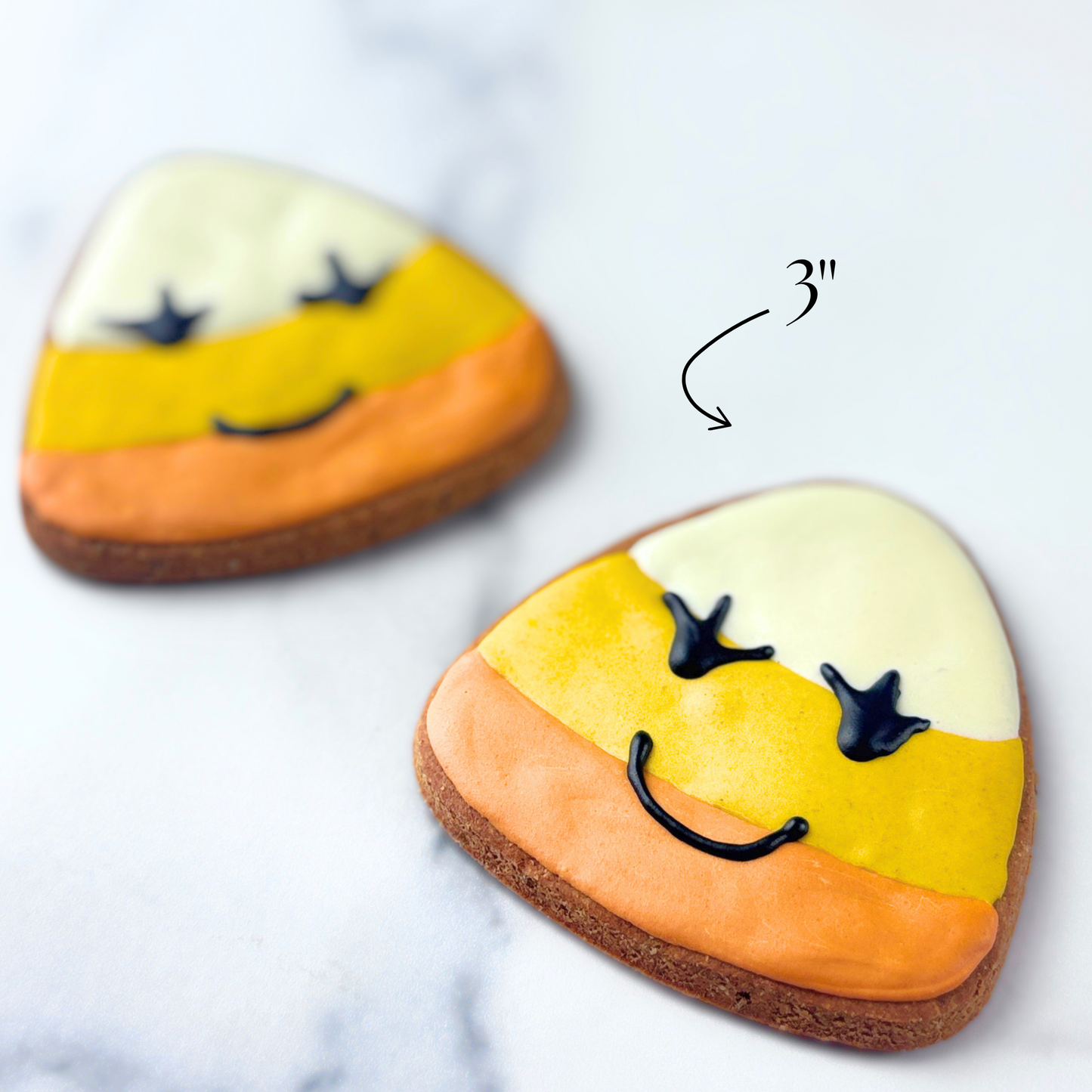 Halloween Candy Corn Dog Treats — Grain & Gluten-Free, Handmade
