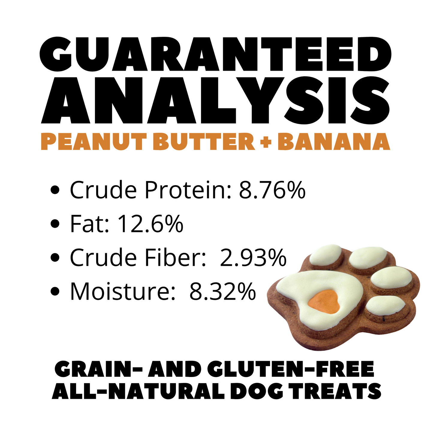 Fall Paw Print Dog Treats — Grain & Gluten-Free, Handmade