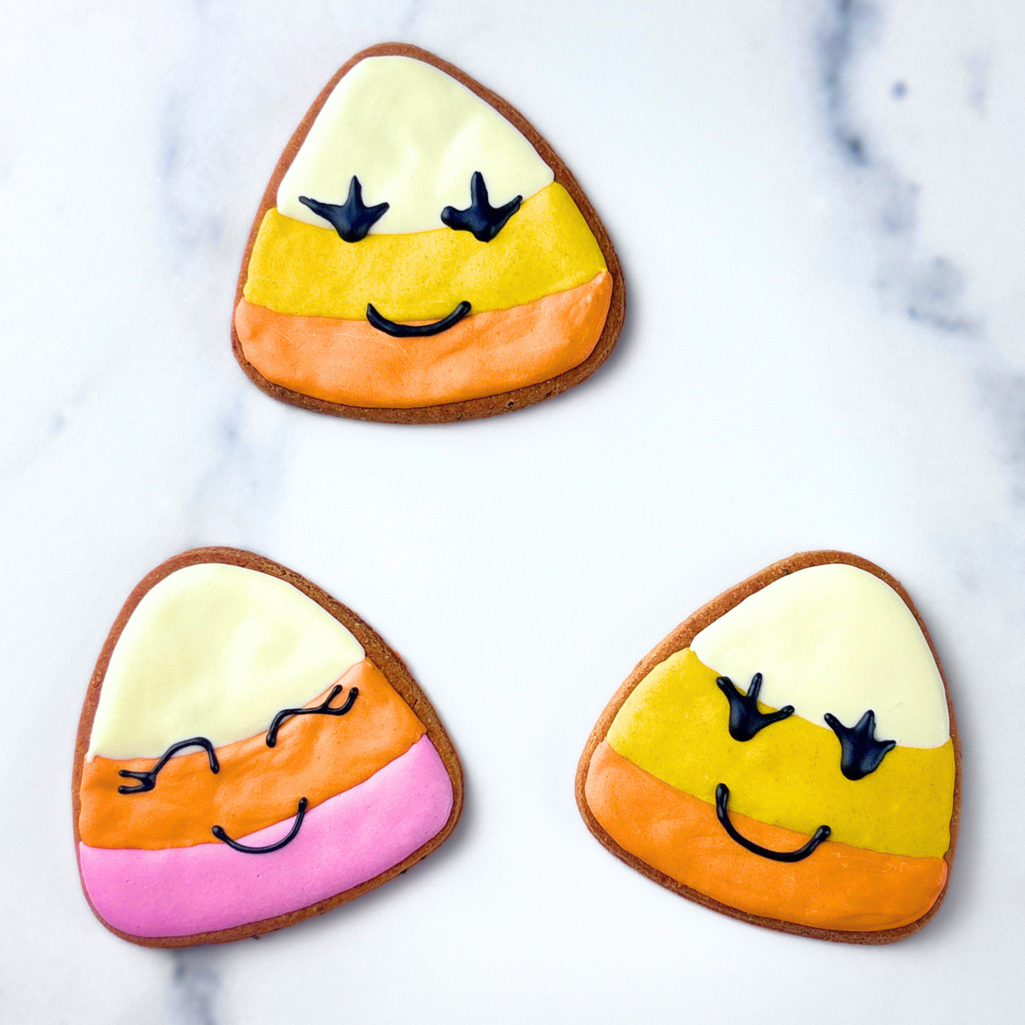 Halloween Candy Corn Dog Treats — Grain & Gluten-Free, Handmade