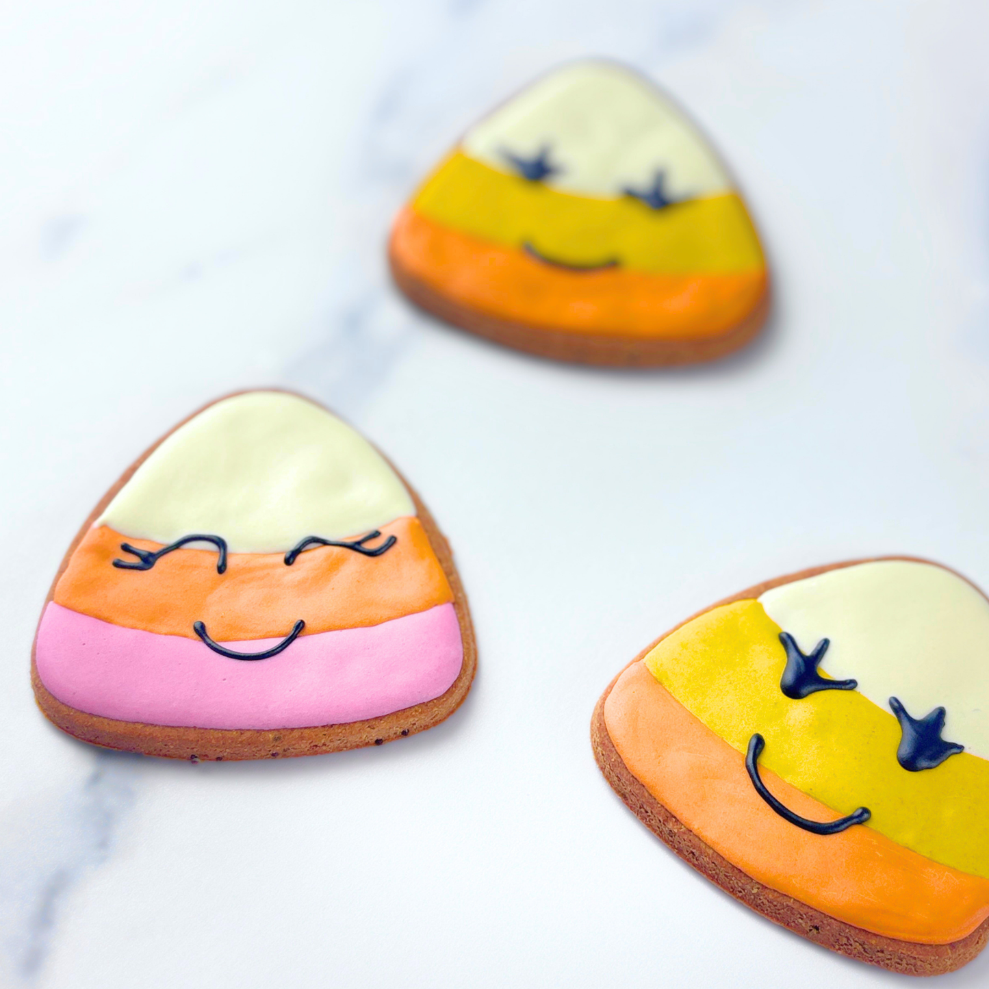 Halloween Candy Corn Dog Treats — Grain & Gluten-Free, Handmade
