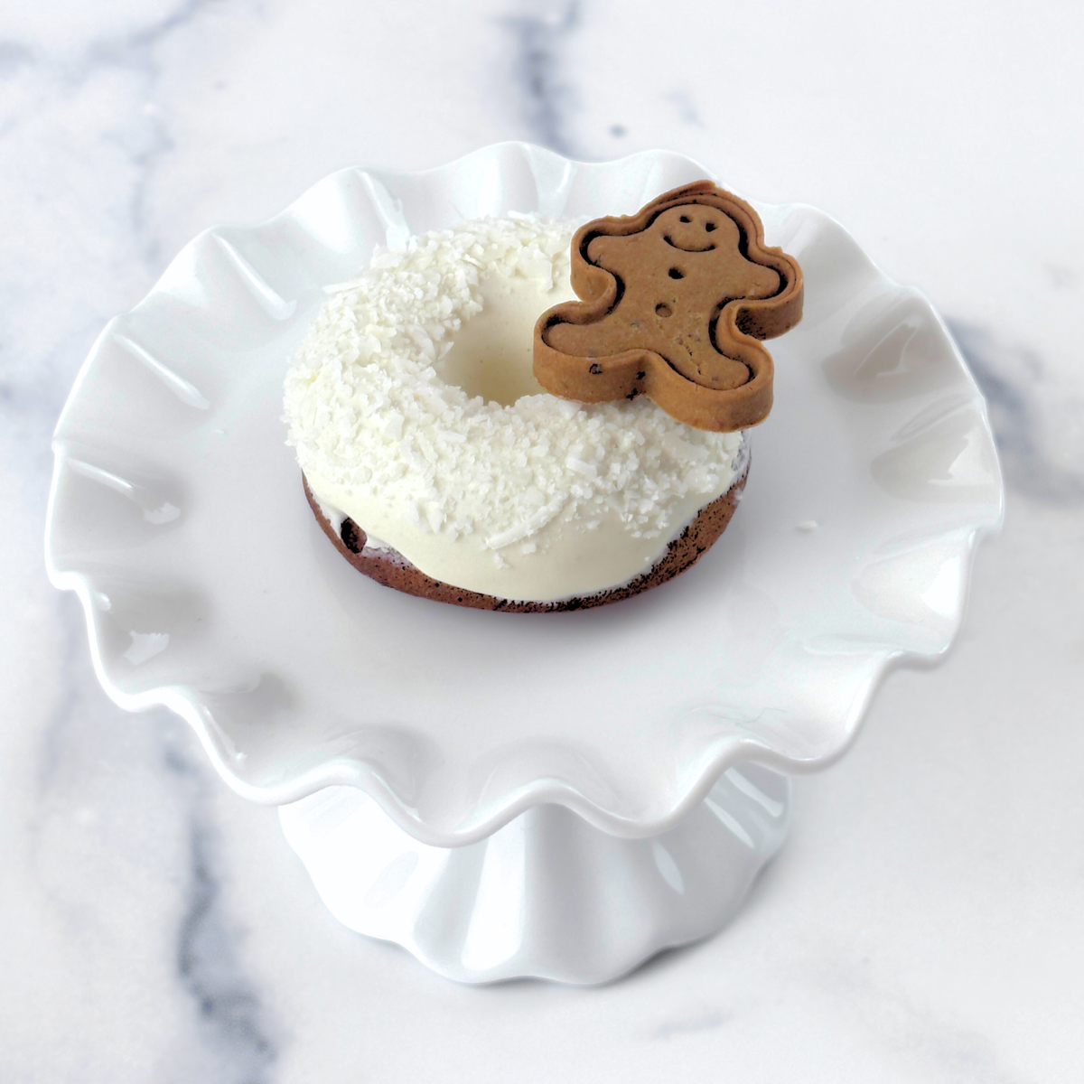 Christmas Donuts for Dogs | Gluten-Free Peanut Butter + Banana Dog Treat Dog Donuts