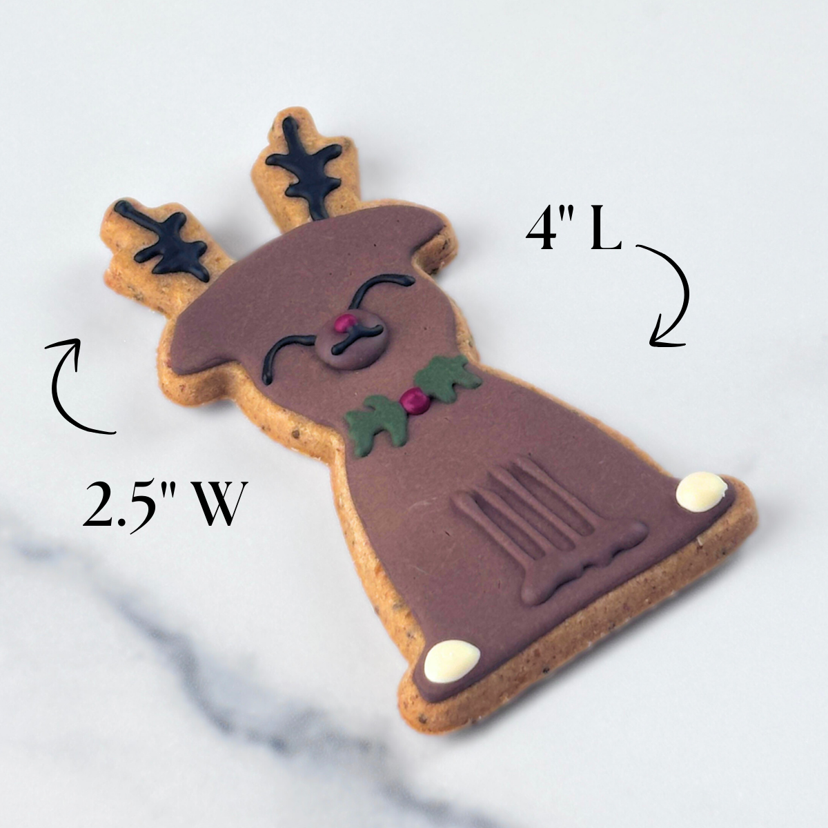 Christmas Treats for Dogs | Rudolph Dog Treat Gift Set