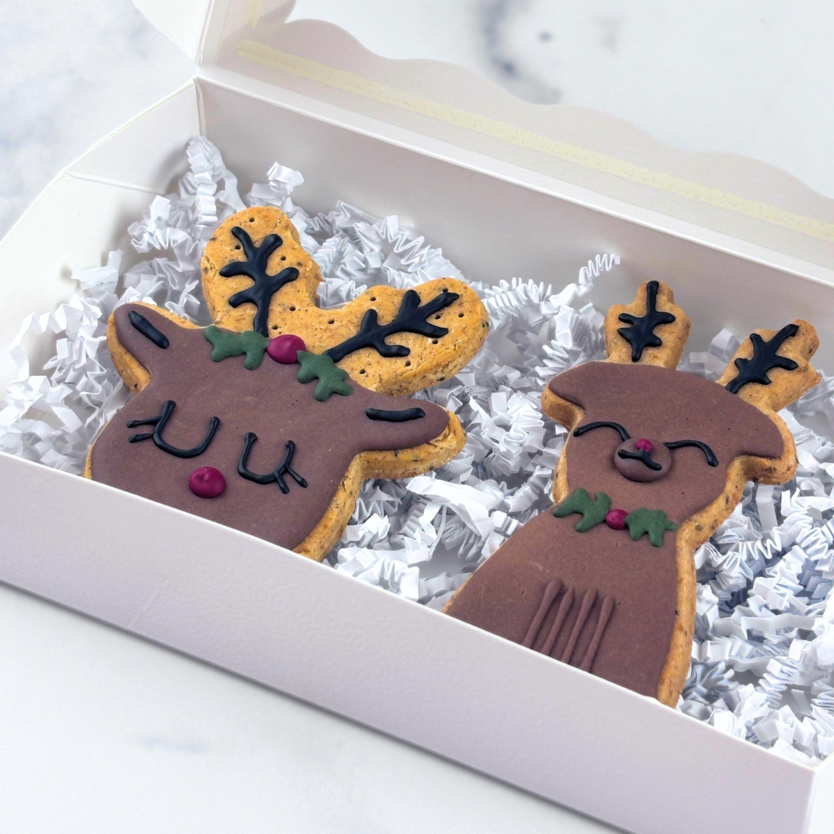 Christmas Treats for Dogs | Rudolph Dog Treat Gift Set