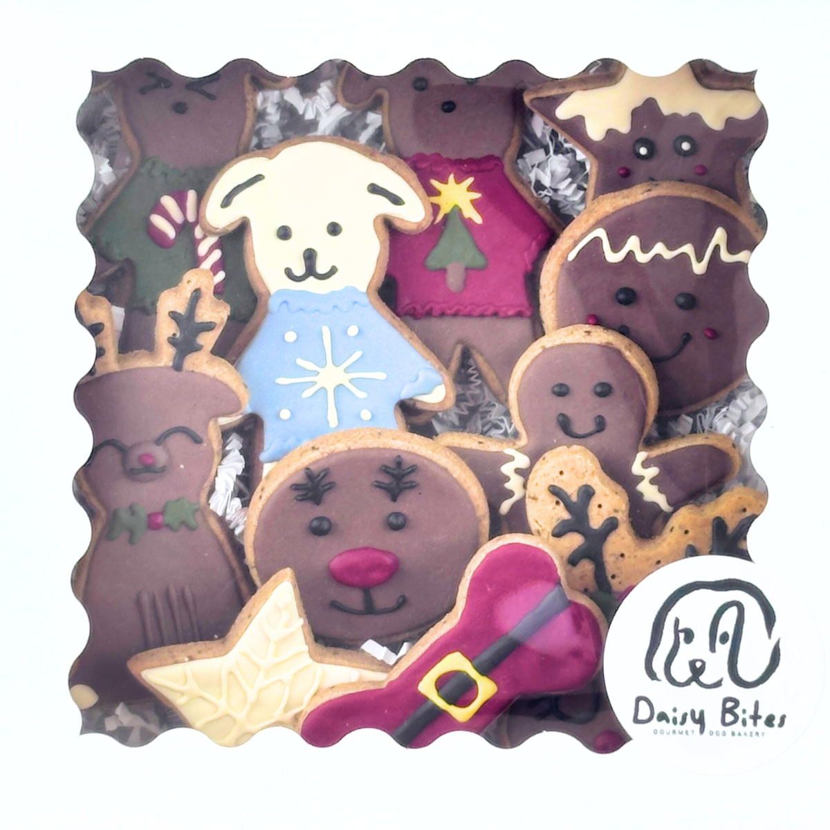 Christmas Treats for Dogs | Christmas Themed Gift Box