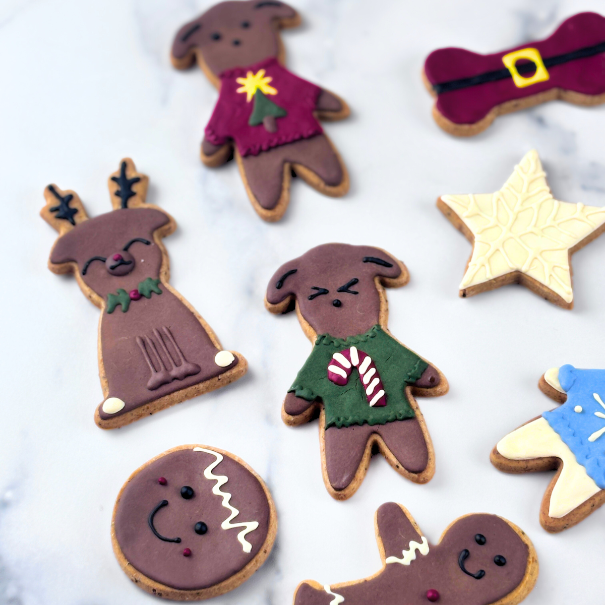 Christmas Treats for Dogs | Christmas Themed Gift Box