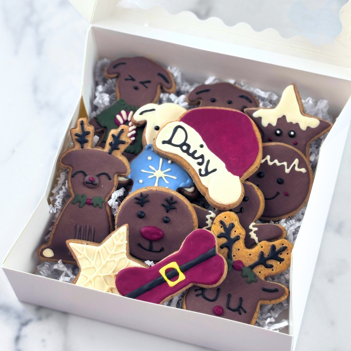 Christmas Treats for Dogs | Christmas Themed Gift Box