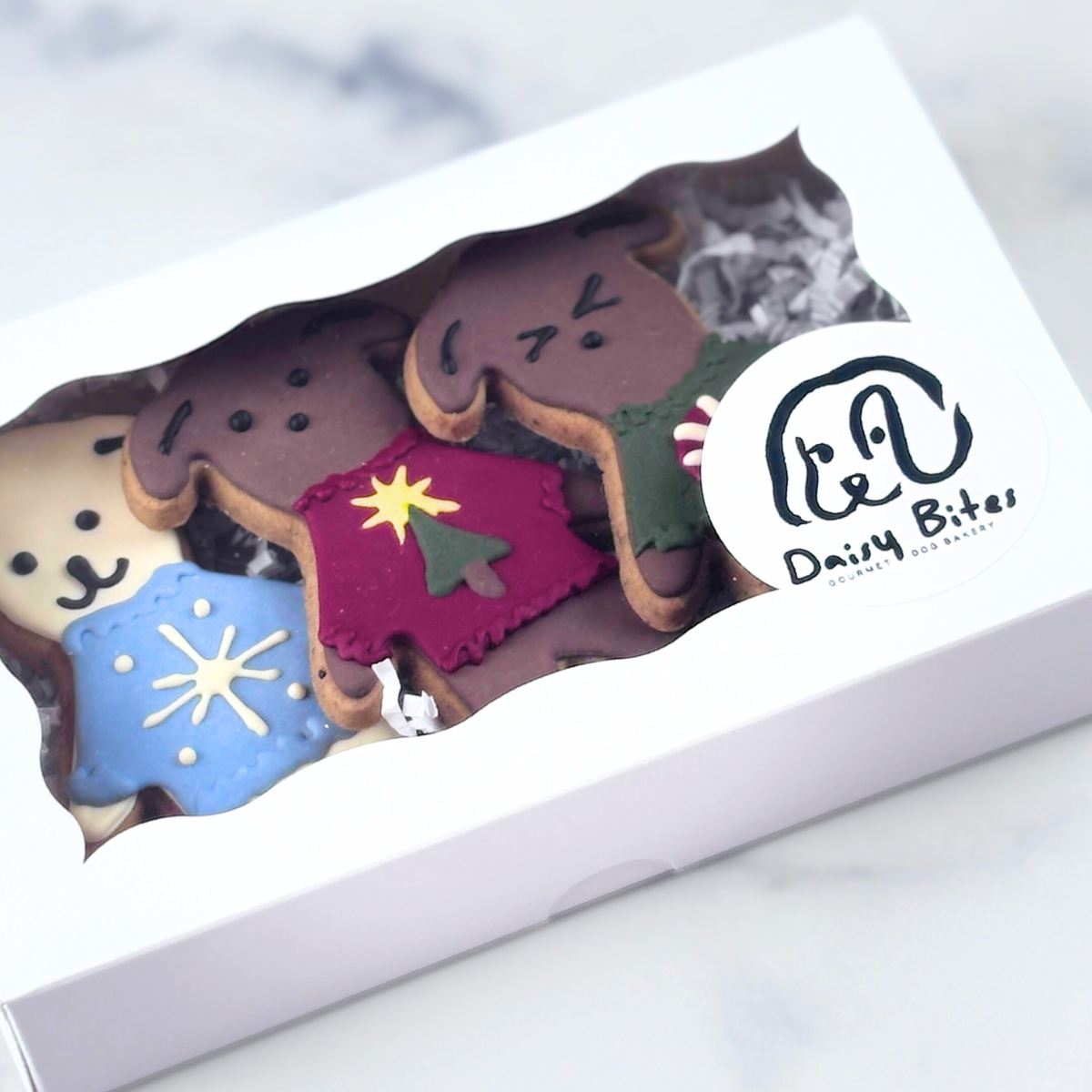 Christmas Treats for Dogs Christmas Gift Idea Dog Treat Gift Box 