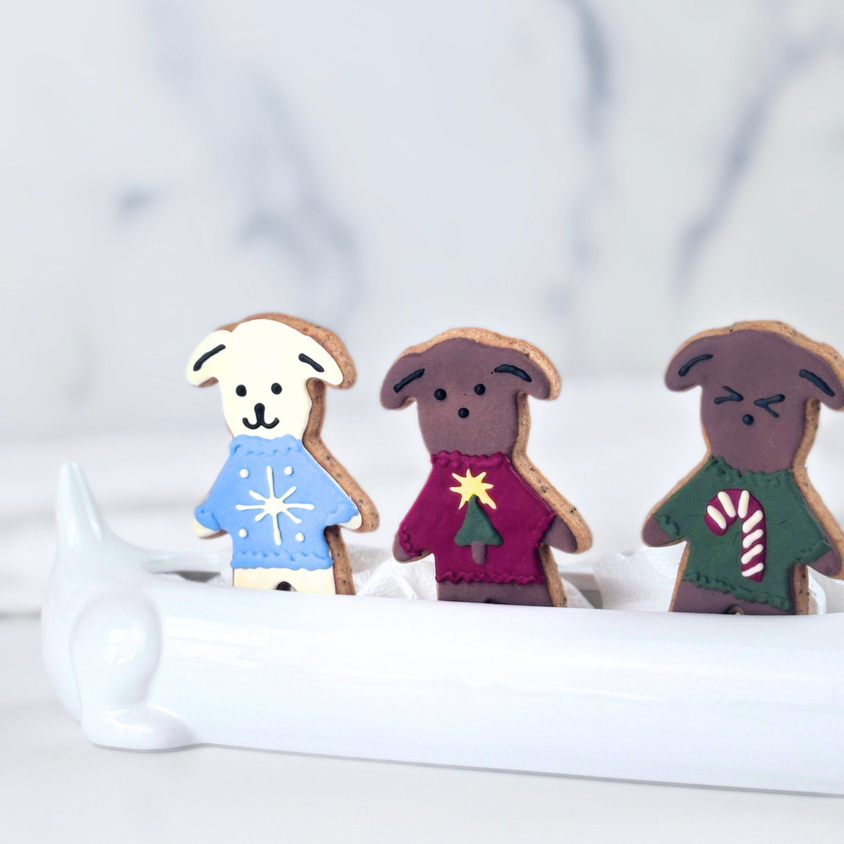 Christmas Treats for Dogs Christmas Gift Idea Dog Treat Gift Box 