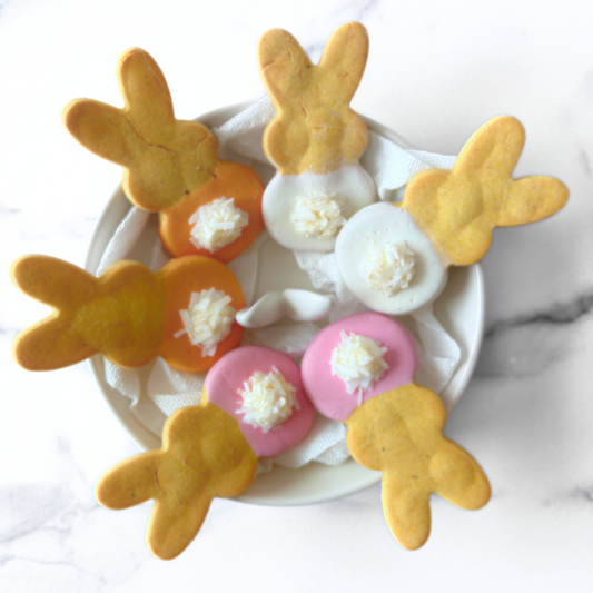 Cottontail Easter Bunnies Dog Biscuits Treats