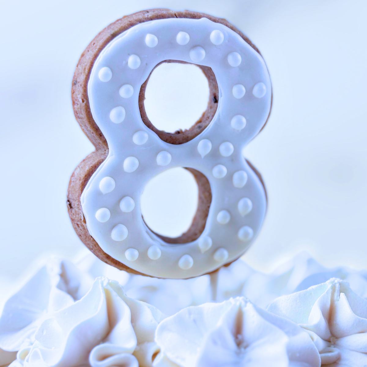 Personalized Dog Birthday Cake With Name + Age Cake Toppers