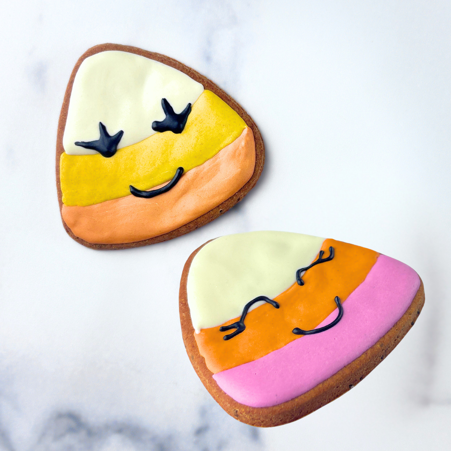 Halloween Candy Corn Dog Treats — Grain & Gluten-Free, Handmade