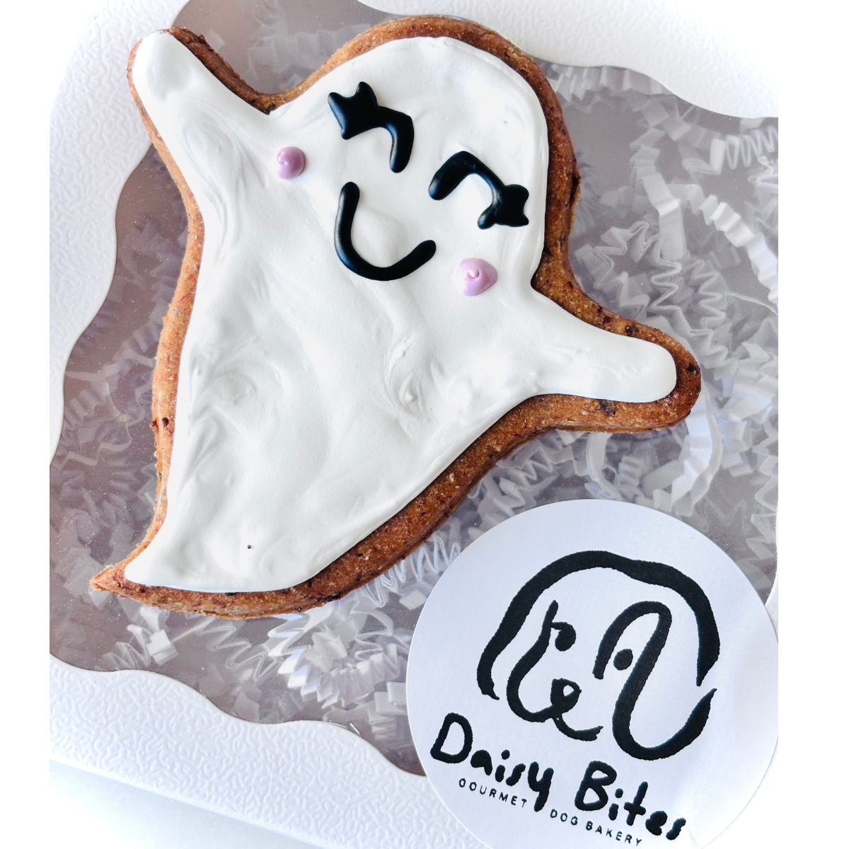 Halloween Dog Treat | Happy Ghost I