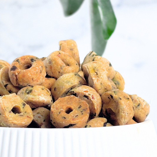 Dog Biscuit Treats Apple Kale and Mint