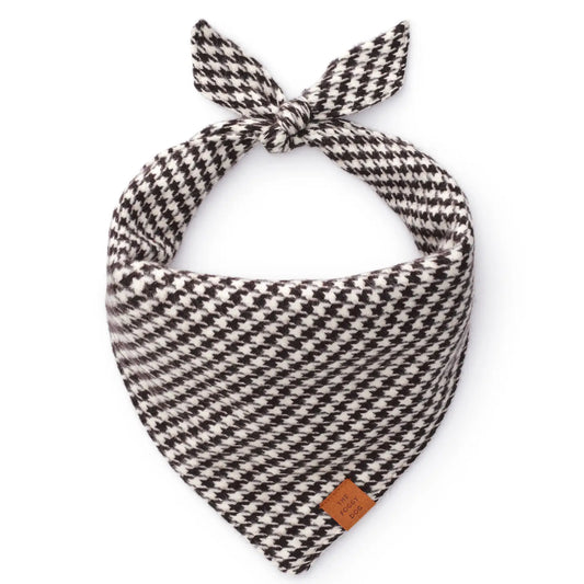 Black + White | Houndstooth Bandana