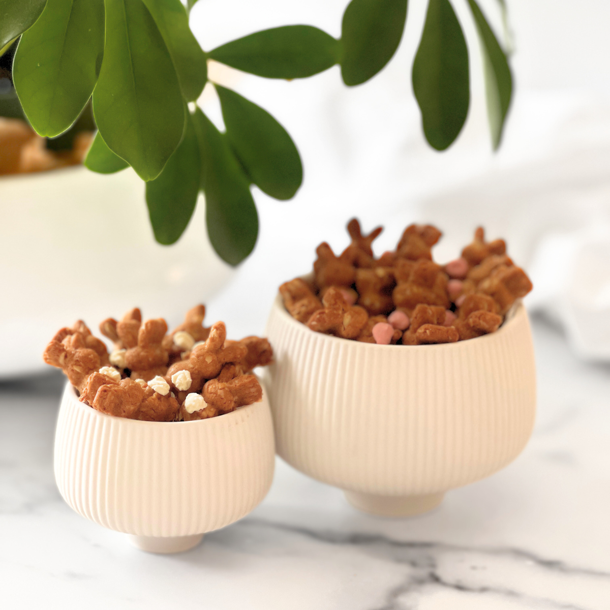 Peanut Butter Dog Cookies Cottontail Minis