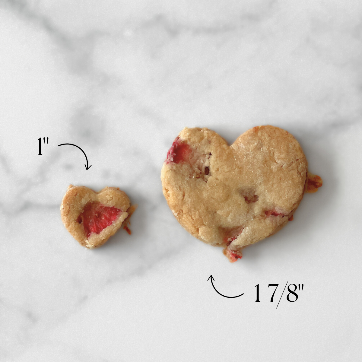 Strawberry Oat Dog Biscuits Treats